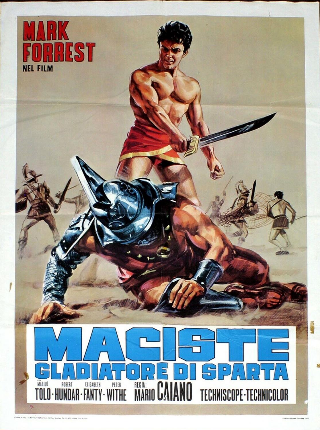 MACISTE, IL GLADIATORE DI SPARTA